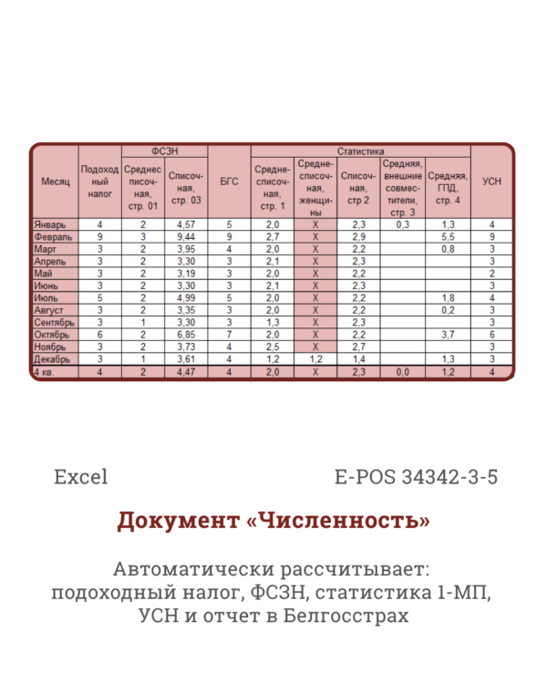 Готовые Excel-расчеты 8